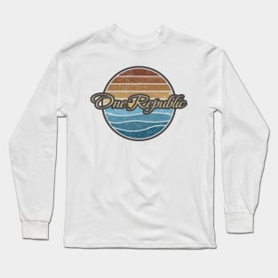 OneRepublic Retro Waves Long Sleeve T-Shirt